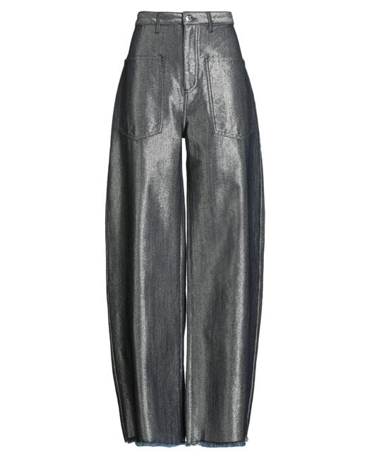 Marques'Almeida Women's Gray Jeans