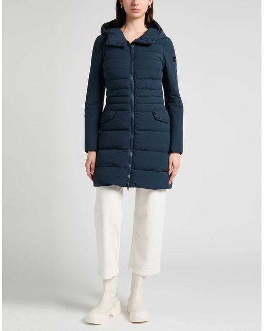 Peuterey Blue Puffer Polyamide, Elastane