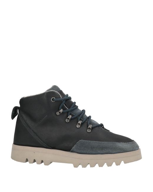 Satorisan Black Ankle Boots Leather for men