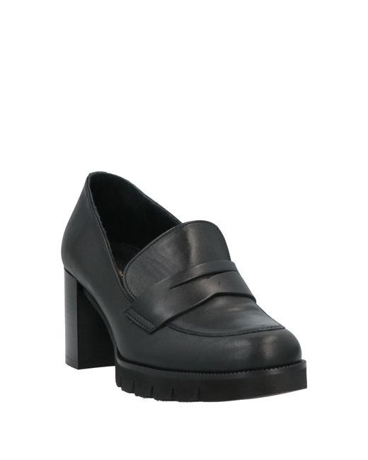 MASSIMO BALDI Black Loafers