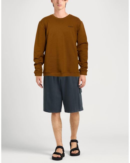 Dondup Brown Tan Sweatshirt Cotton for men