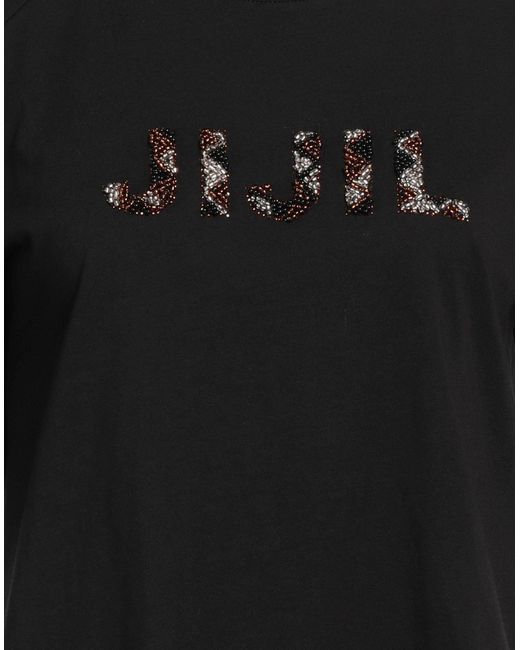 T-shirt Jijil en coloris Black