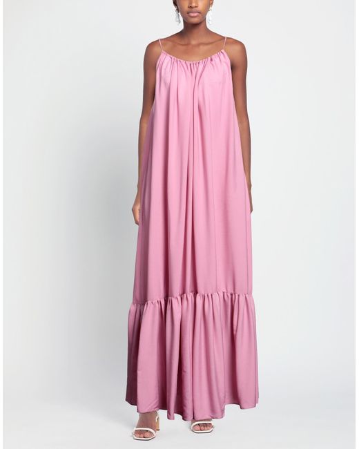 Aglini Pink Long Dress