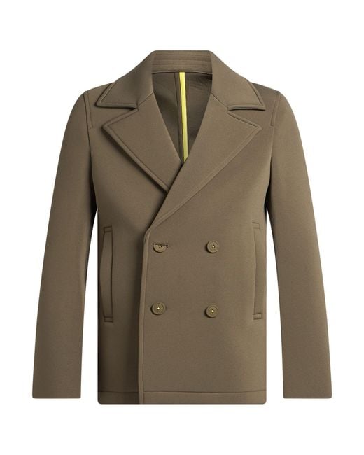 Manuel Ritz Green Coat for men