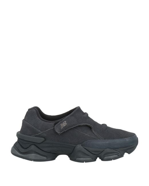 New Balance Gray 8040 Sneakers Leather, Textile Fibers for men