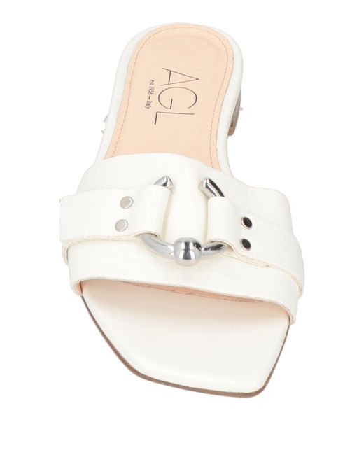 Agl Attilio Giusti Leombruni Sandals in White Lyst UK