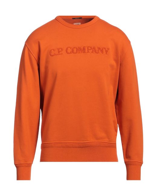 C P Company Orange Sweatshirt for men