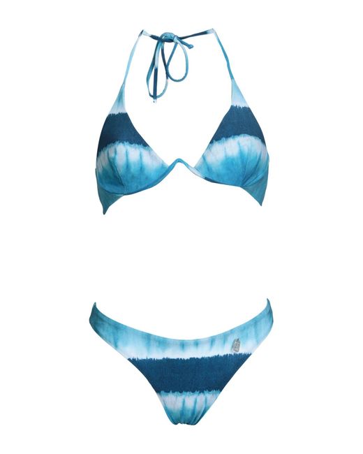 Alberta Ferretti Blue Bikini