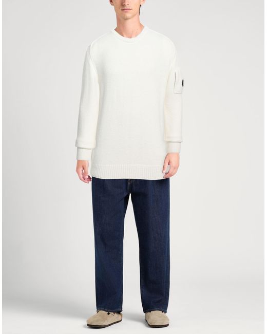 Pullover di C P Company in White da Uomo