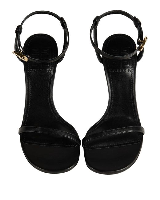 Givenchy Black Sandals Lambskin