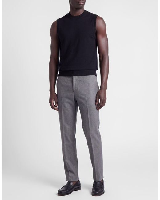 Alpha Studio Black Sweater Wool for men