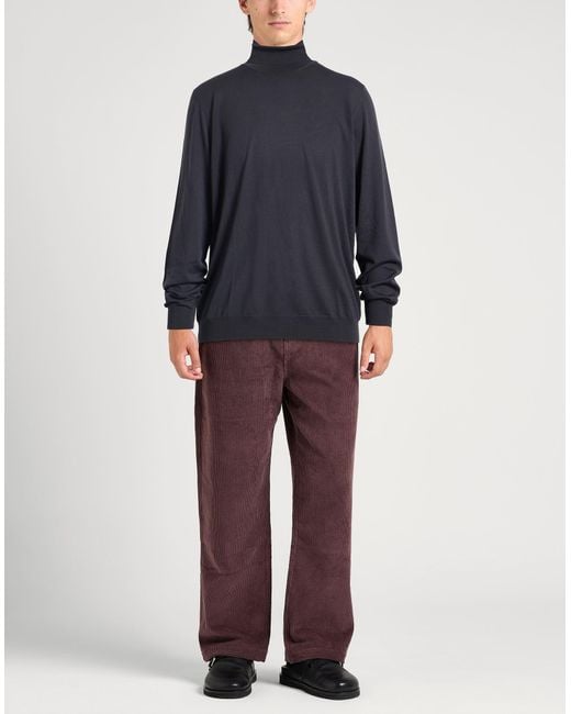 Drumohr Blue Turtleneck for men