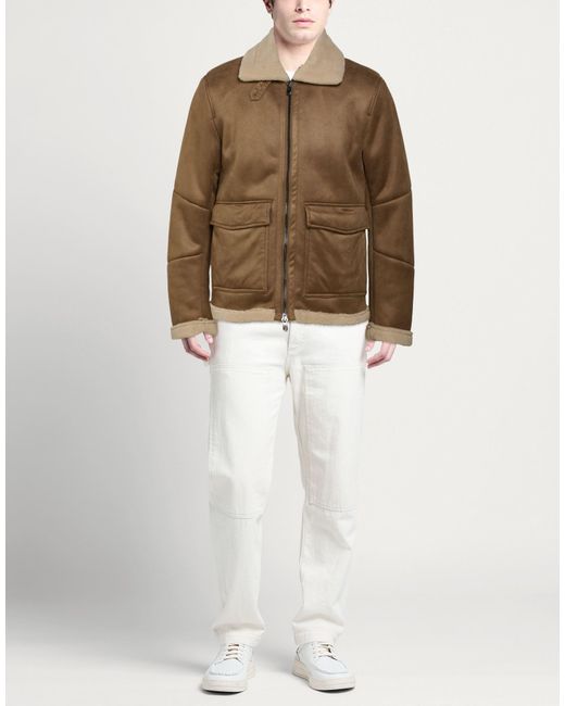 Gazzarrini Brown Shearling & Teddy for men
