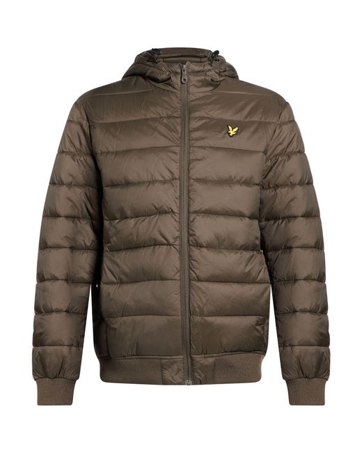Lyle & Scott Green Puffer for men