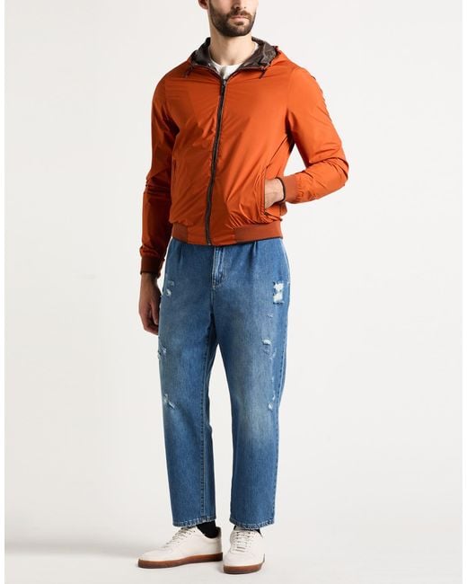 Moorer Orange Jackets for men