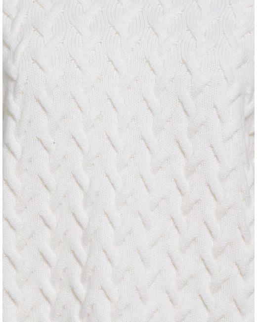 Moorer White Turtleneck