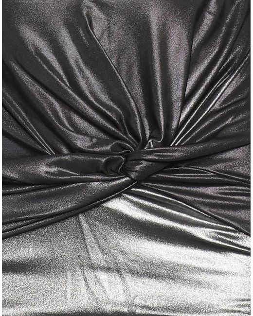 Rick Owens Black Lead Shorts & Bermuda Shorts Viscose, Elastane