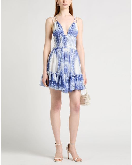 Minivestido Philosophy Di Lorenzo Serafini de color Blue