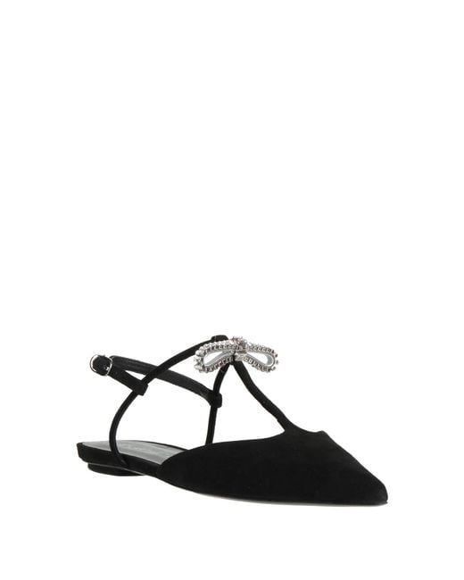 Stuart Weitzman Black Ballerina