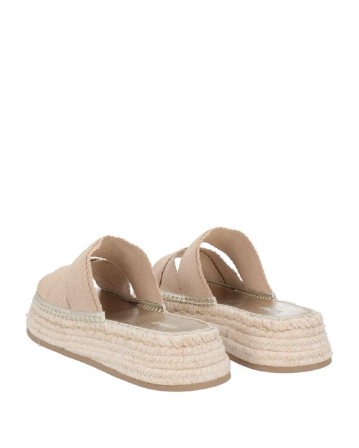 Chloé Natural Espadrilles Textile Fibers