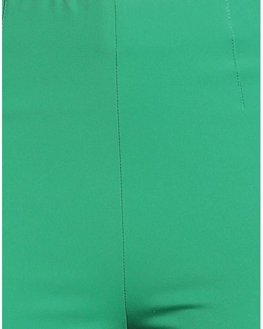 Seductive Green Pants Polyamide, Cotton, Elastane