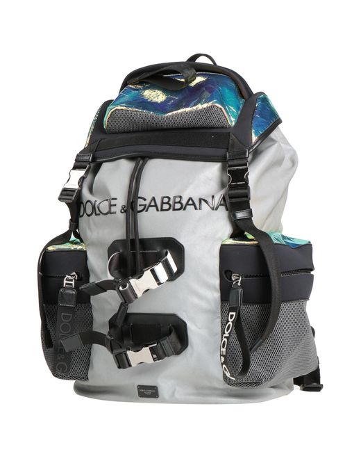 Dolce & Gabbana Gray Backpack for men