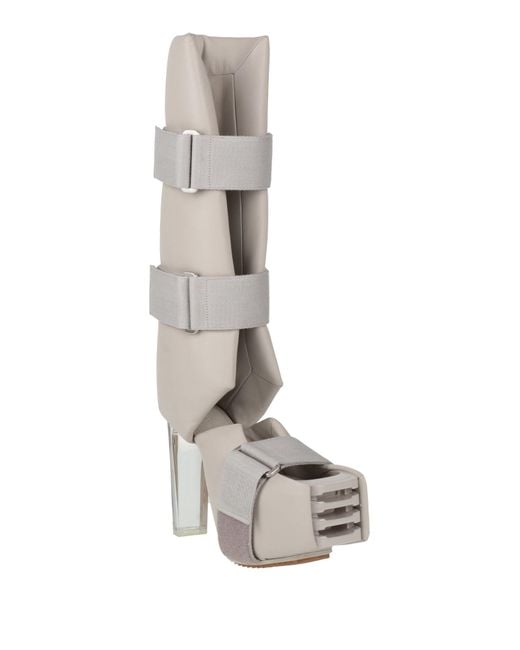 Rick Owens White Boot