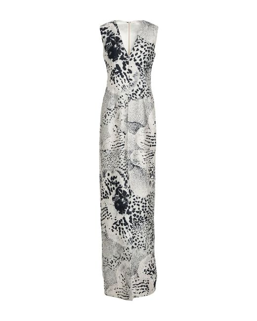 Dries Van Noten White Maxi Dress Polyester