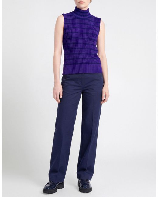 Forte_forte Purple Turtleneck