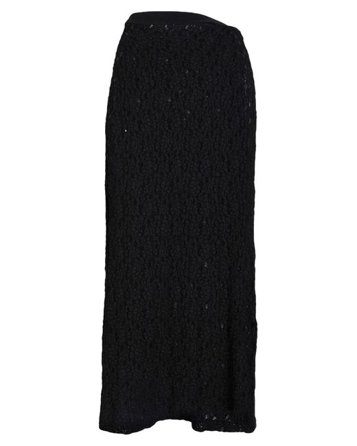 Chloé Black Midi Skirt