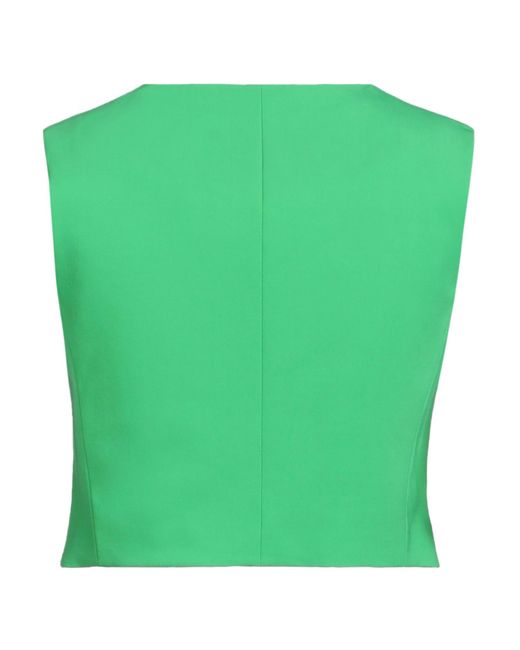 MSGM Green Waistcoat