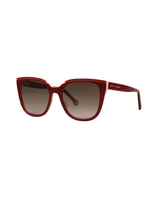 Carolina Herrera Brown Sunglasses