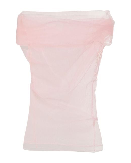 Sportmax Pink Top Polyamide