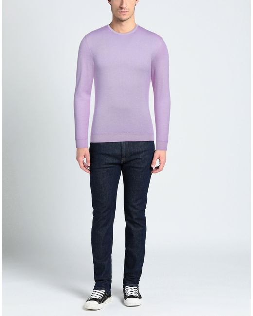 Malo Purple Sweater for men