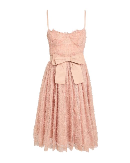 Vestito Midi di Elisabetta Franchi in Pink