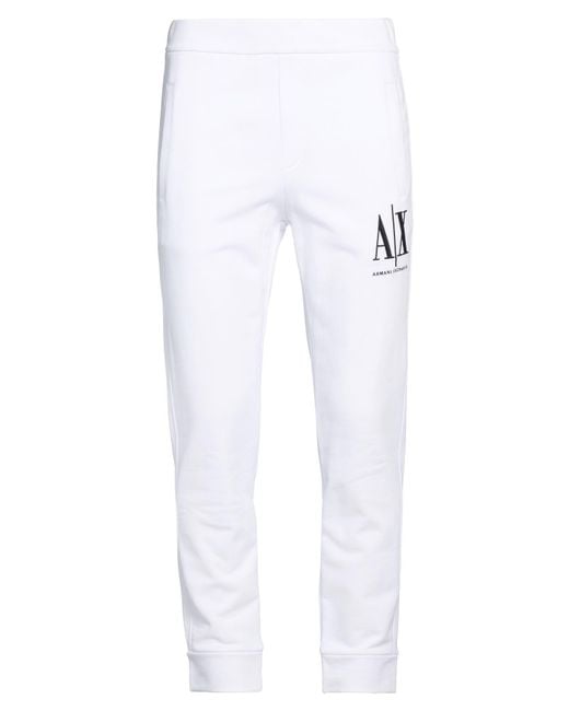 ARMANI EXCHANGE White Trouser for men