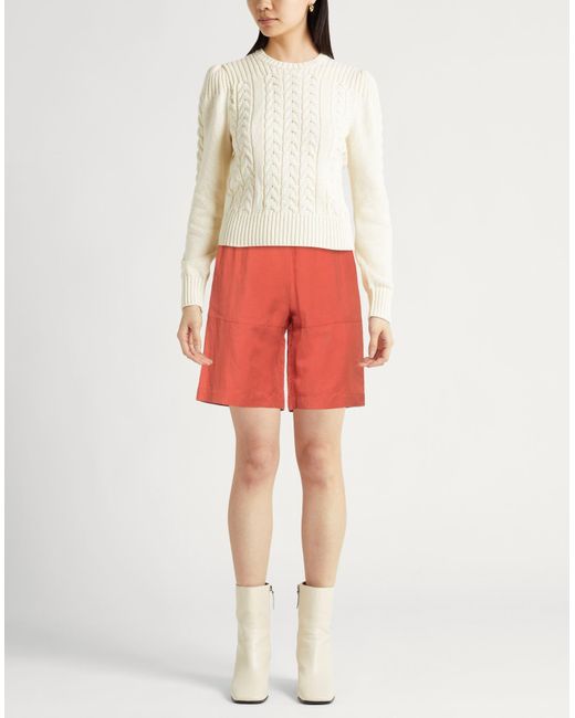 Roberto Collina Red Shorts & Bermuda Shorts