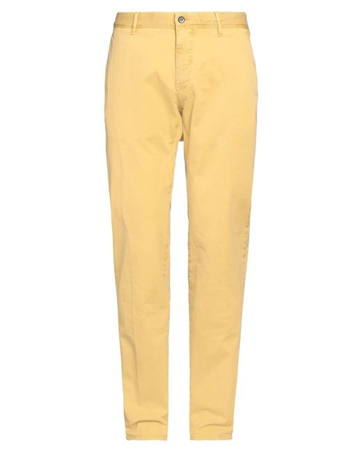 Incotex Yellow Trouser for men