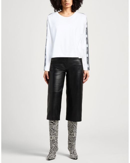 Moschino White Sweatshirt
