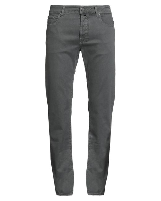 Jacob Cohen Gray Jeans Cotton, Lyocell, Elastane, Polyester for men