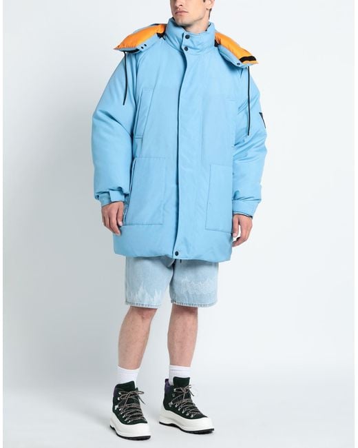 MSGM Blue Puffer for men