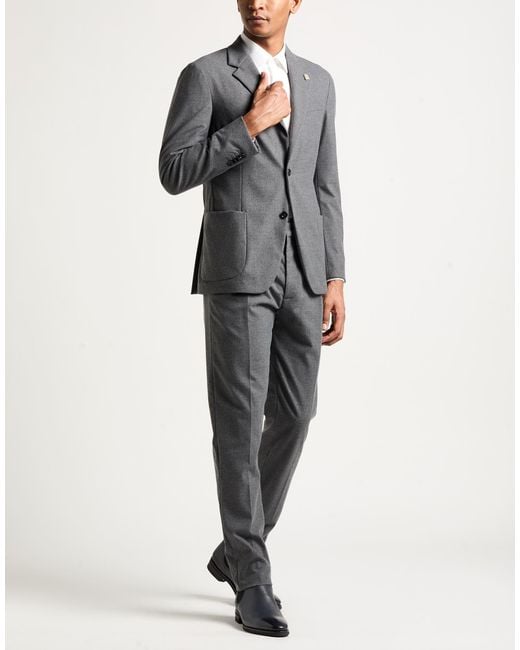 Lardini Gray Suit for men