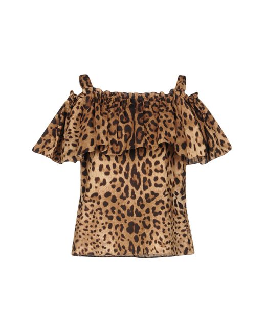 Dolce & Gabbana Brown Tops