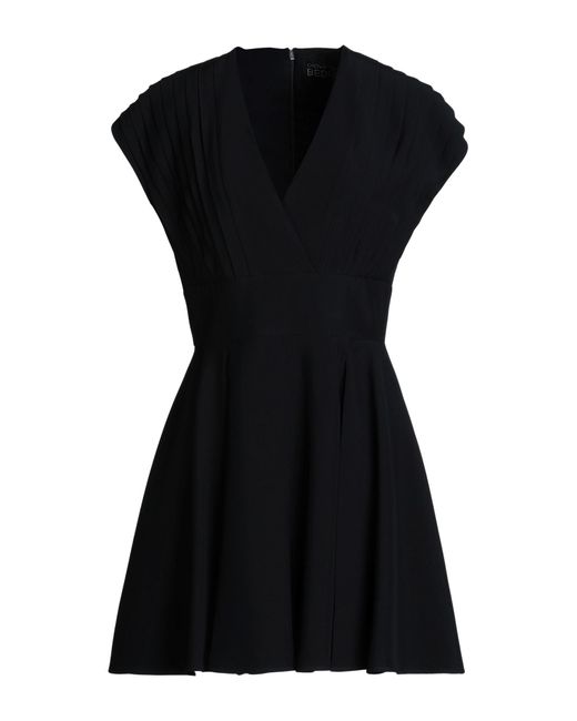 Robe courte Giovanni bedin en coloris Black
