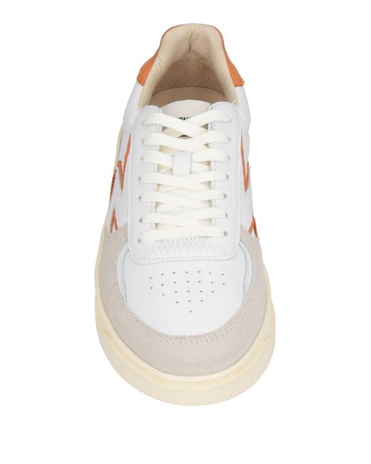 Moaconcept Natural Sneakers Soft Leather, Textile Fibers for men