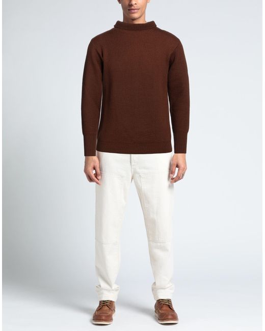 Barena Brown Turtleneck for men