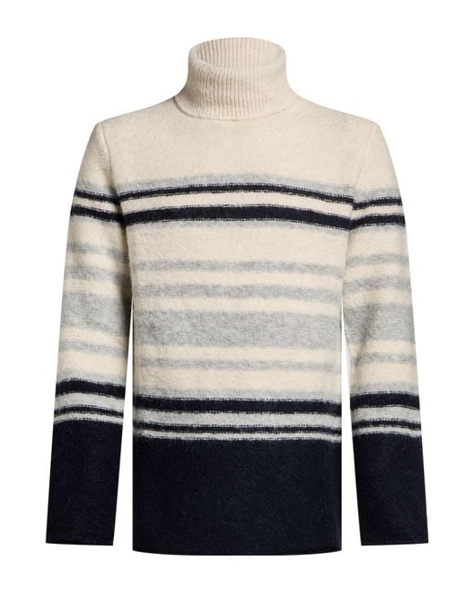 Irish Crone White Turtleneck for men