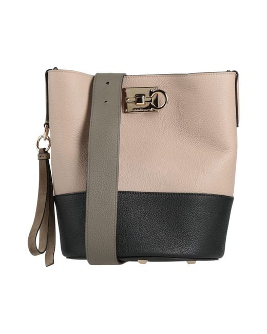 Ferragamo Multicolor St.Soft Buck -- Cross-Body Bag Calfskin