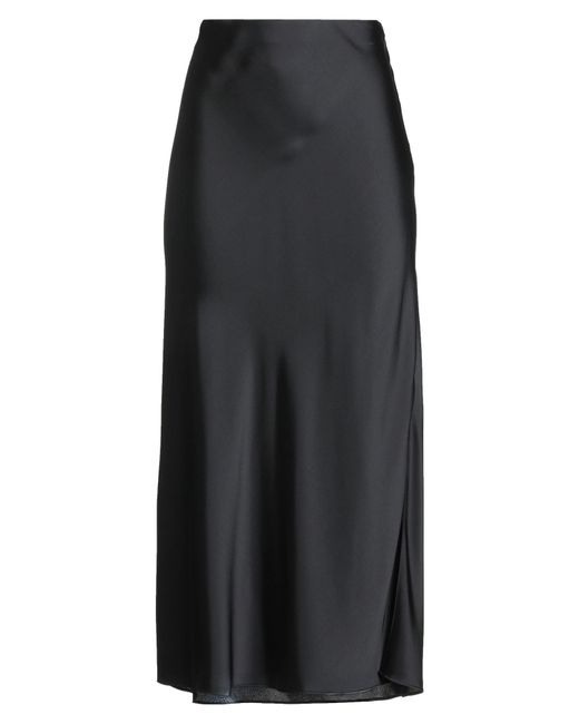 Vince Black Midi Skirt