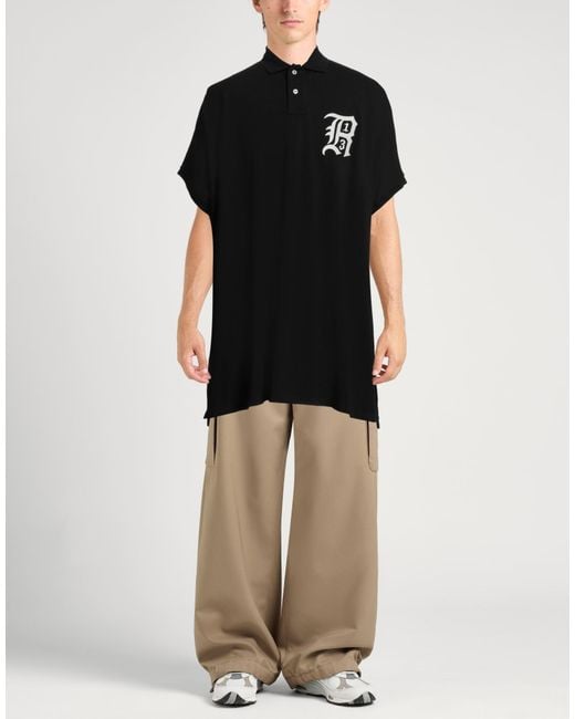 Polo R13 de hombre de color Black